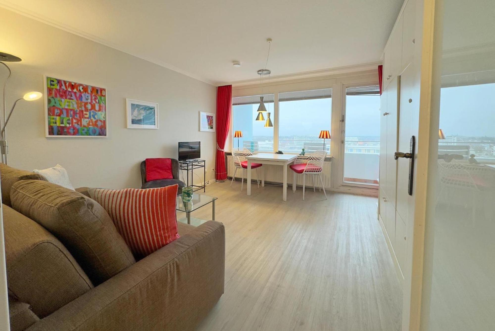 Haus Metropol App 145 Direkt Am Strand 2 Mit Balkon Cityblick Westerland Exteriér fotografie