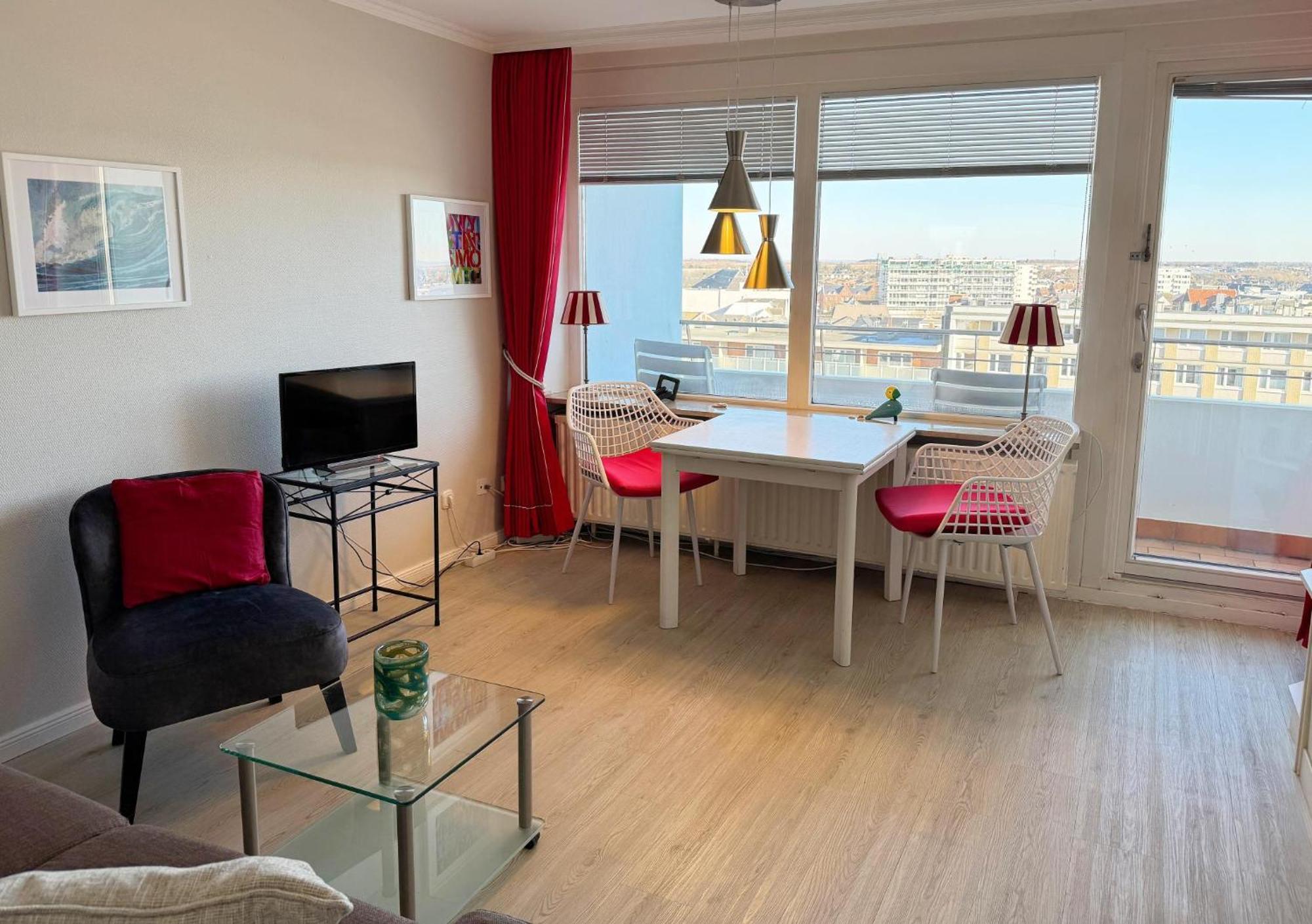 Haus Metropol App 145 Direkt Am Strand 2 Mit Balkon Cityblick Westerland Exteriér fotografie